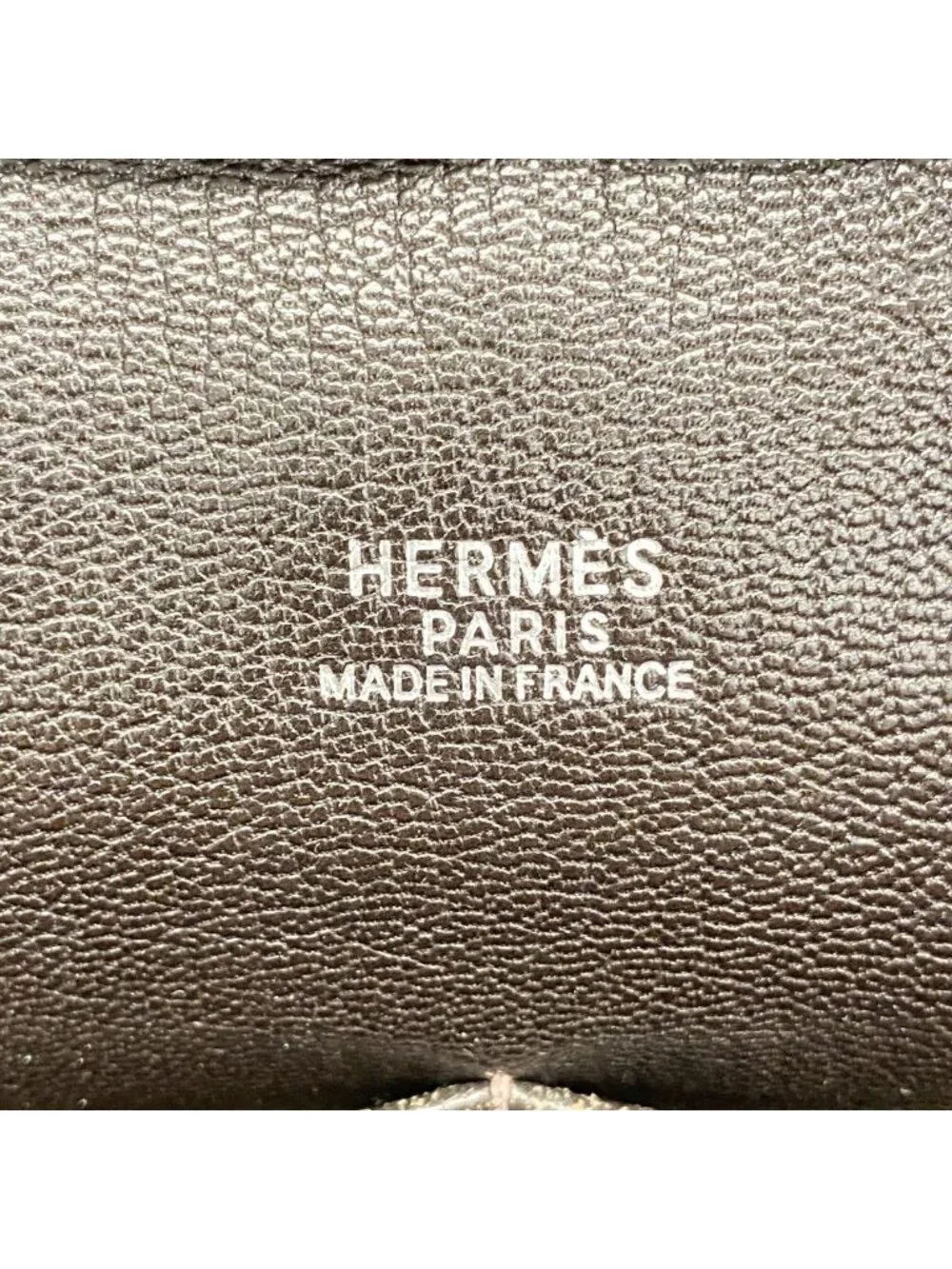Hermes Tote Plume 32 Toile Ash Havana Silver